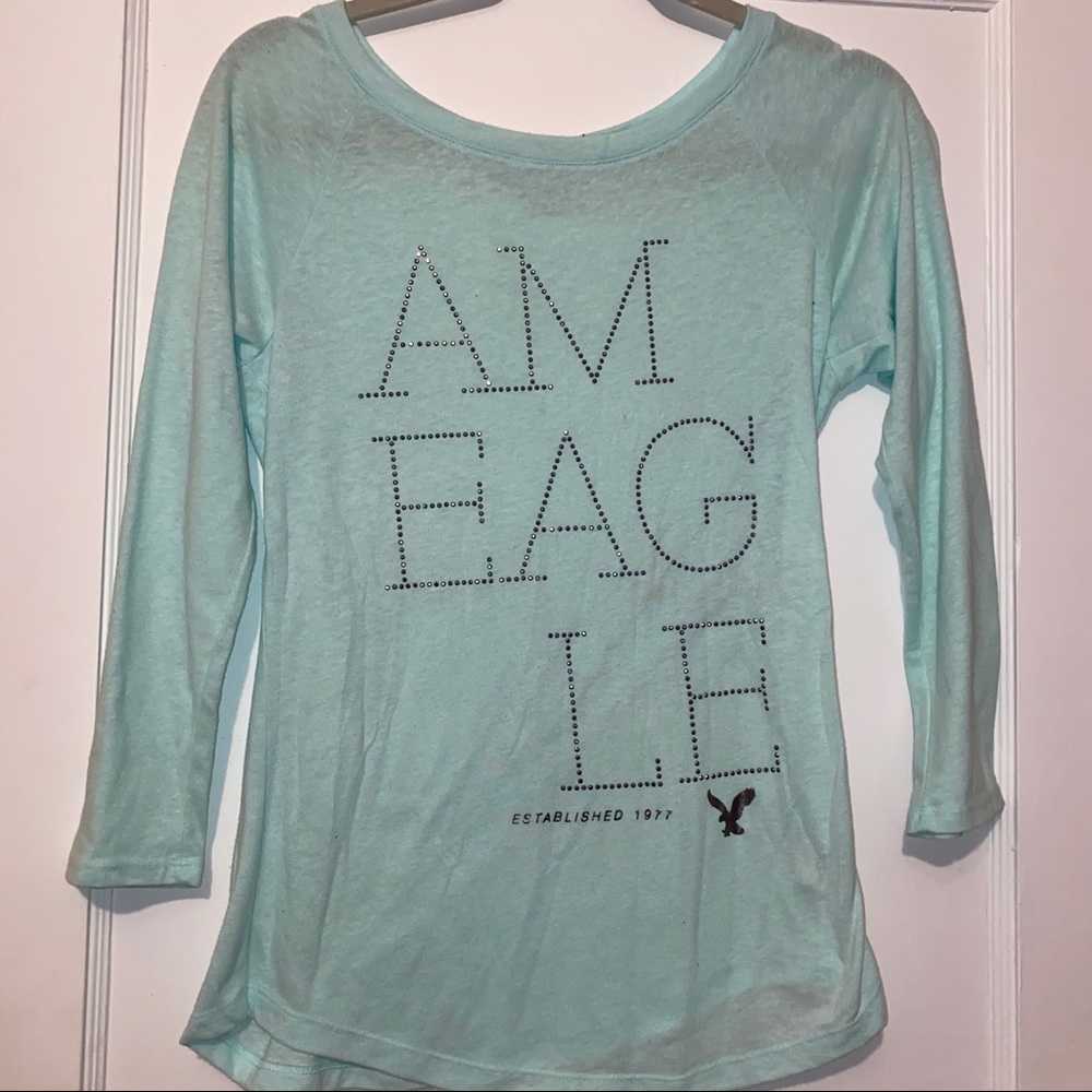 American Eagle Mint Tee